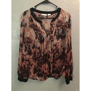 Long sleeve blouse